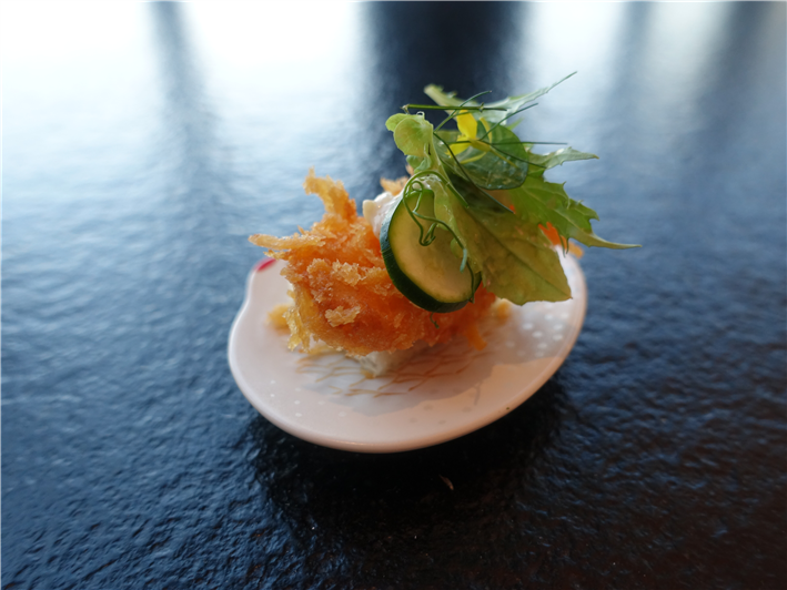 lemon sole tempura